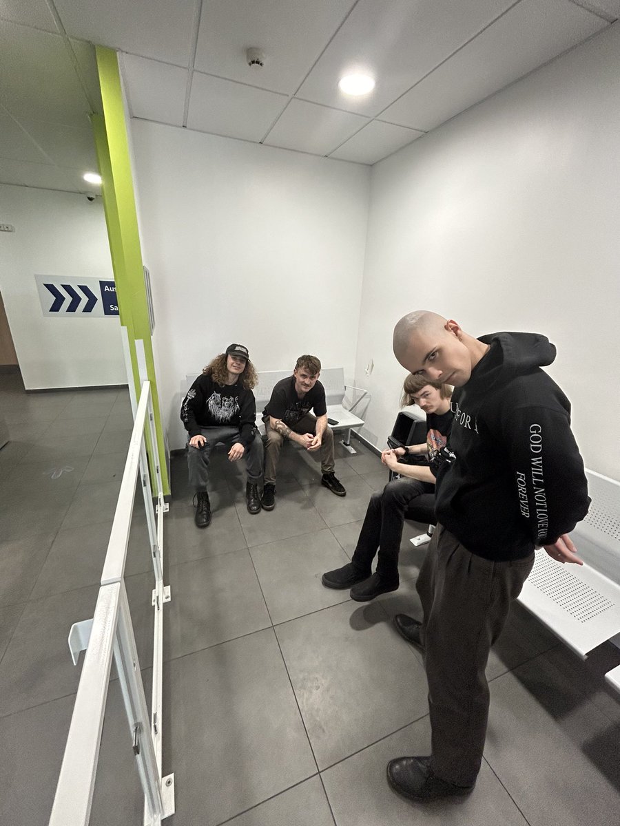 They put us in the god damn UK port jail