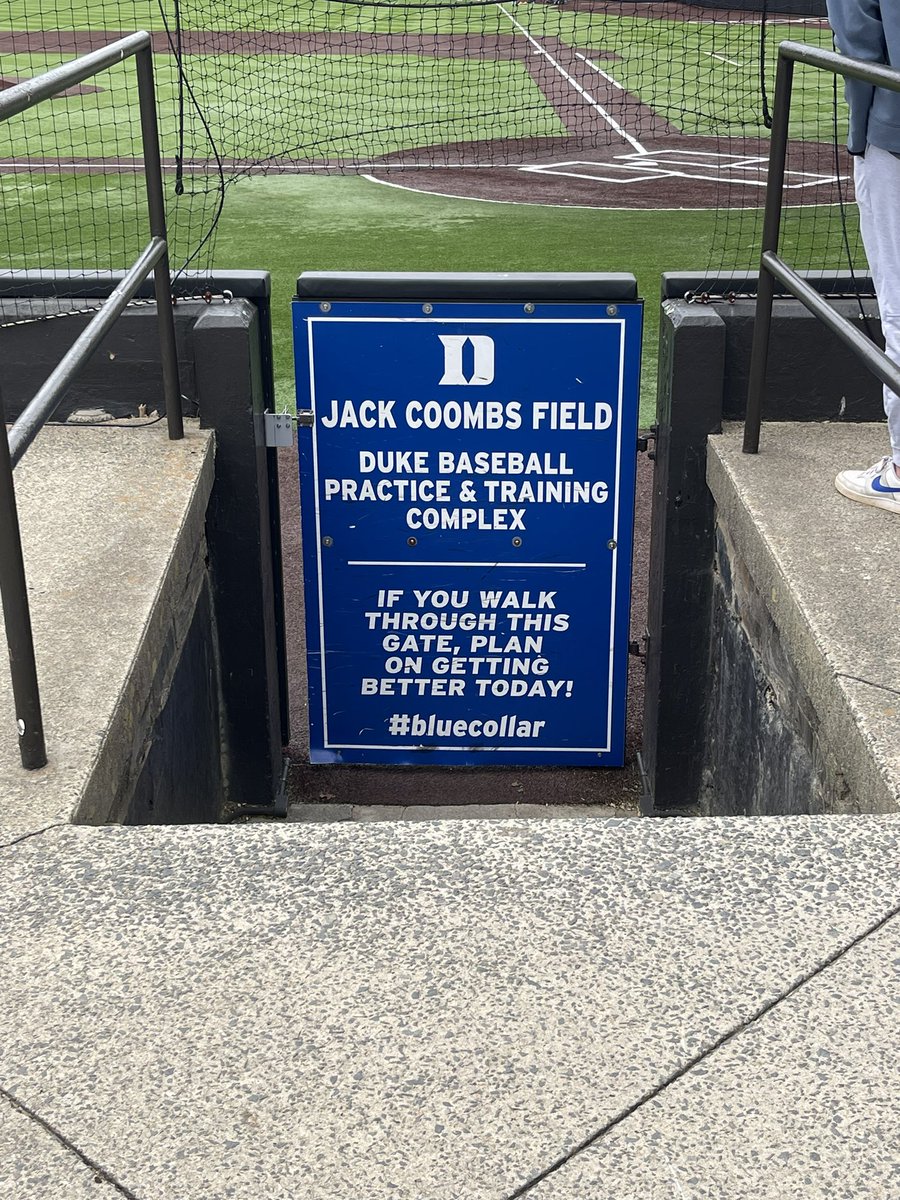 Team outing at the <a href="/DukeBASE/">Duke Baseball</a> game against <a href="/CanesBaseball/">Miami Hurricanes Baseball</a> last night to end our Spring Trip‼️ Great night watching two elite baseball programs go head to head. 

Now back to Ohio 🚌

#WeAreNDCL | #STAYGREEN🟢