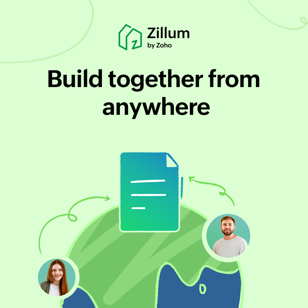 Build together as a family, no matter the distance. ✨
Zillum's family group lets you:

Craft a surprise birthday video with the whole family.
Plan your vacation together.
Share moments—funny pet antics, laughing babies, life's little joys.
Learn how here: zoho.to/family-group