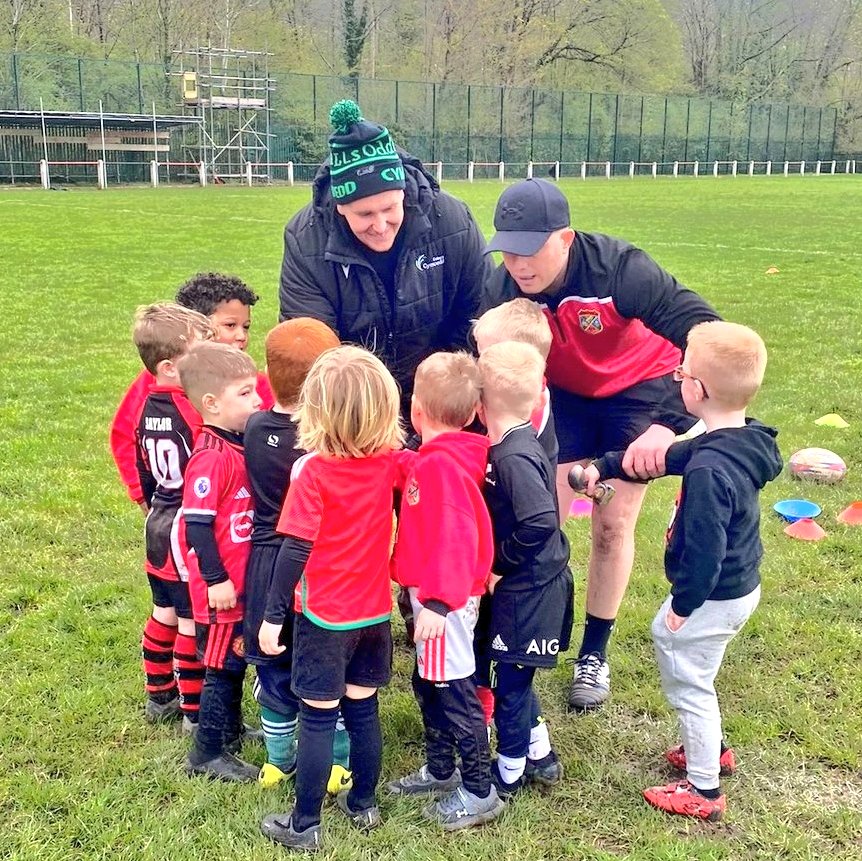 Saturday mornings session @RhydyfelinRFC 🏉 Perfect start to any saturday M&J rugby - numbers increasing every week great to see the club developing💪👏