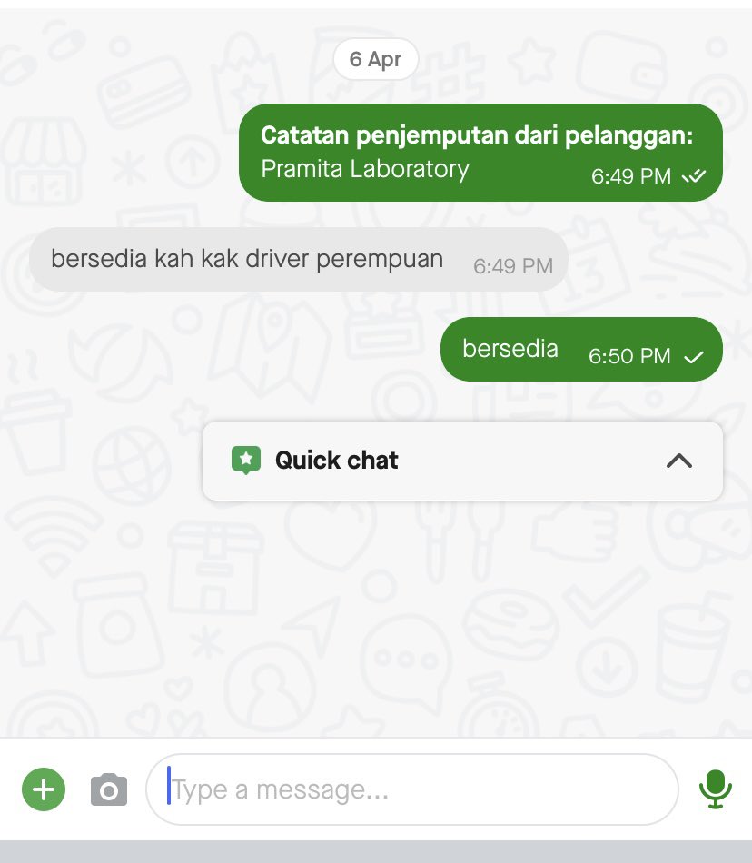 FathurIrham's tweet photo. Gojek women drivers are just as capable as the men. Let’s not cancel them.

I can’t imagine the craps that she has to endure everyday. When she met me, she was apologizing for being a woman driver and thanked me for simply allowing her to do the job. It’s disheartening. https://t.co/SfD0IjXlyW