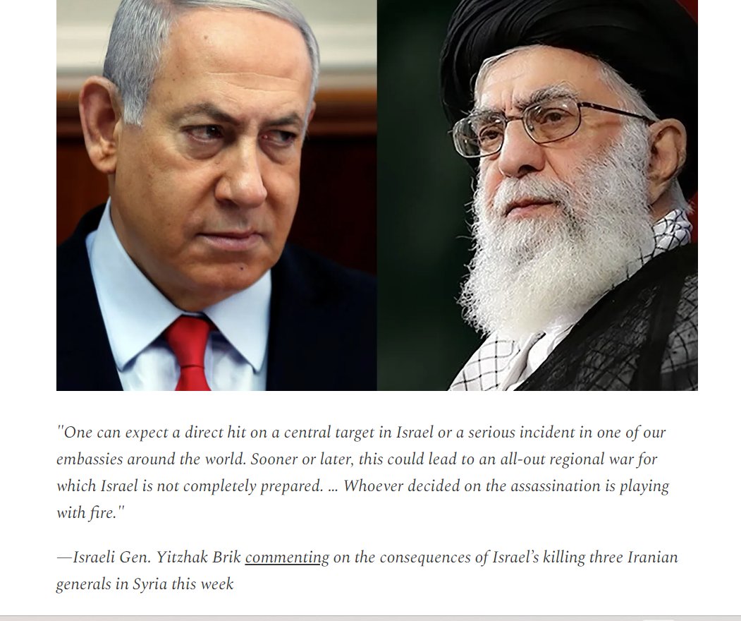 My latest piece in @NonzeroNews, about how the US media (including NY Times) encourages Netanyahu's dangerous brinksmanship with its unbalanced coverage of the Israel-Iran conflict. tinyurl.com/23dbs2ej