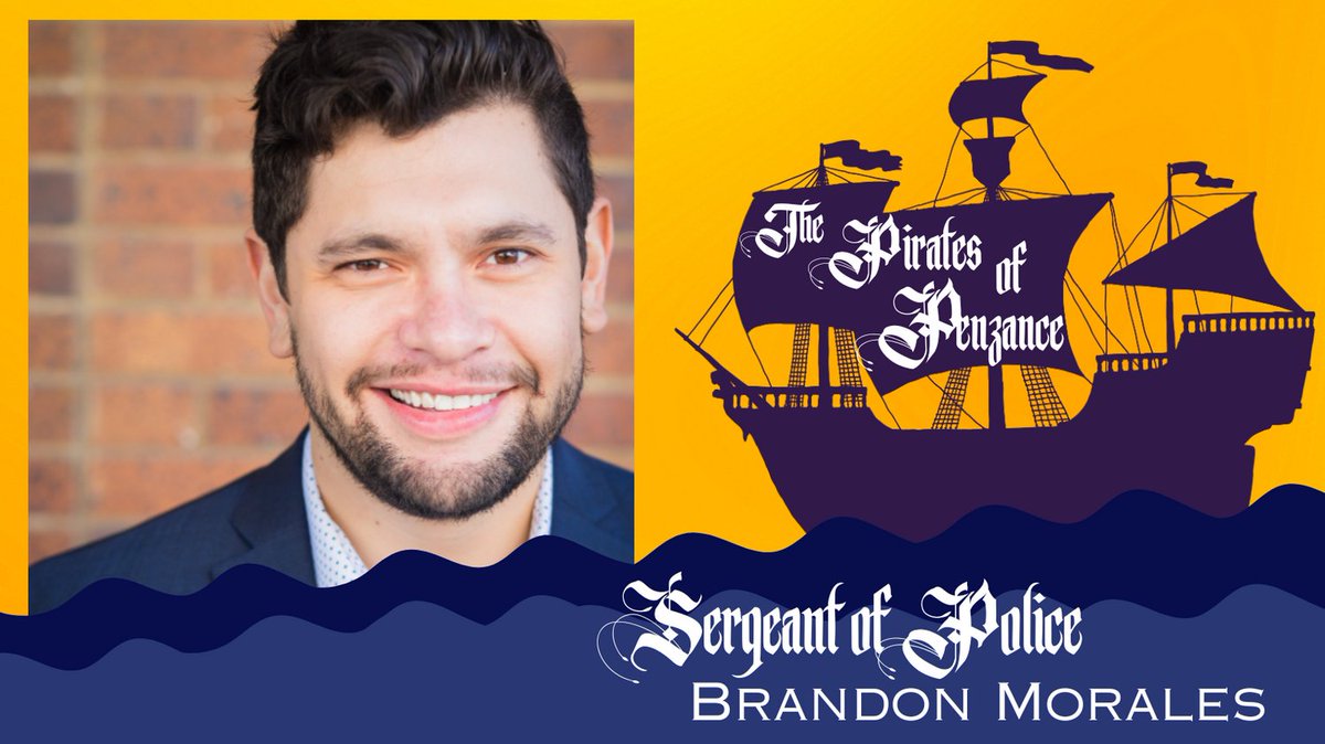 Brandon is the Chief of Police 🚨 He’s a San Antonio local and made his debut with OSA in December in Amahl and the Night Visitors. See his debut on the OSA mainstage next week, April 11 &amp; 13 at the Tobin Center. Click here to get your tickets today bit.ly/47uo83w