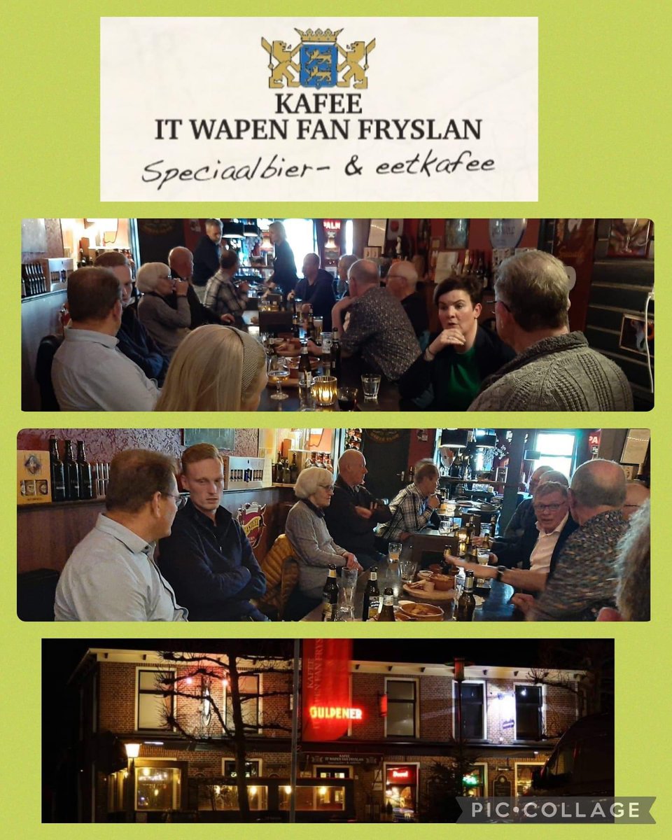 Wederom een gezellige en geslaagde inloop, deze keer in Kafee it Wapen fan Fryslan in Oentsjerk. Met zowel leden als belangstellenden hebben wij onder het genot van een hapje en een drankje goede gesprekken kunnen voeren over verschillende thema's die spelen in de Trynwâlden e.o.
