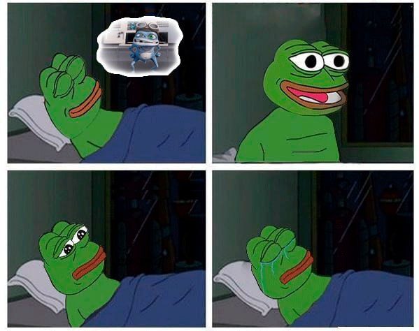 Gm world, nothing like waking up to the crazy dreams of Crazy $FROG 💭