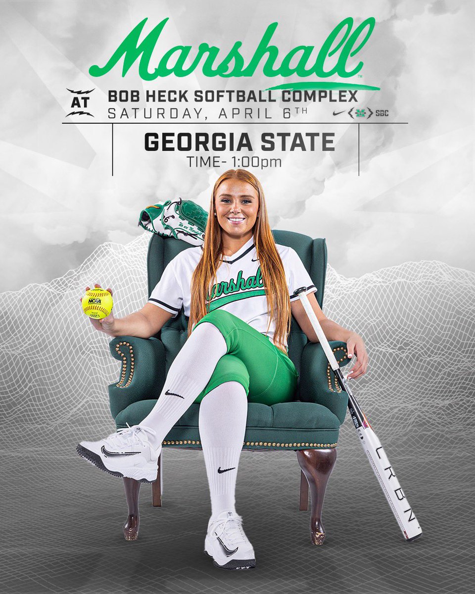 HerdSB's tweet image. Saturday softball in Panthersville!

🆚 Georgia State
📍Atlanta, Ga. 
⌚️ 1 pm ET
📺 es.pn/4apCYdQ
📊 bit.ly/SBGSUG2Stats

#WeAreMarshall