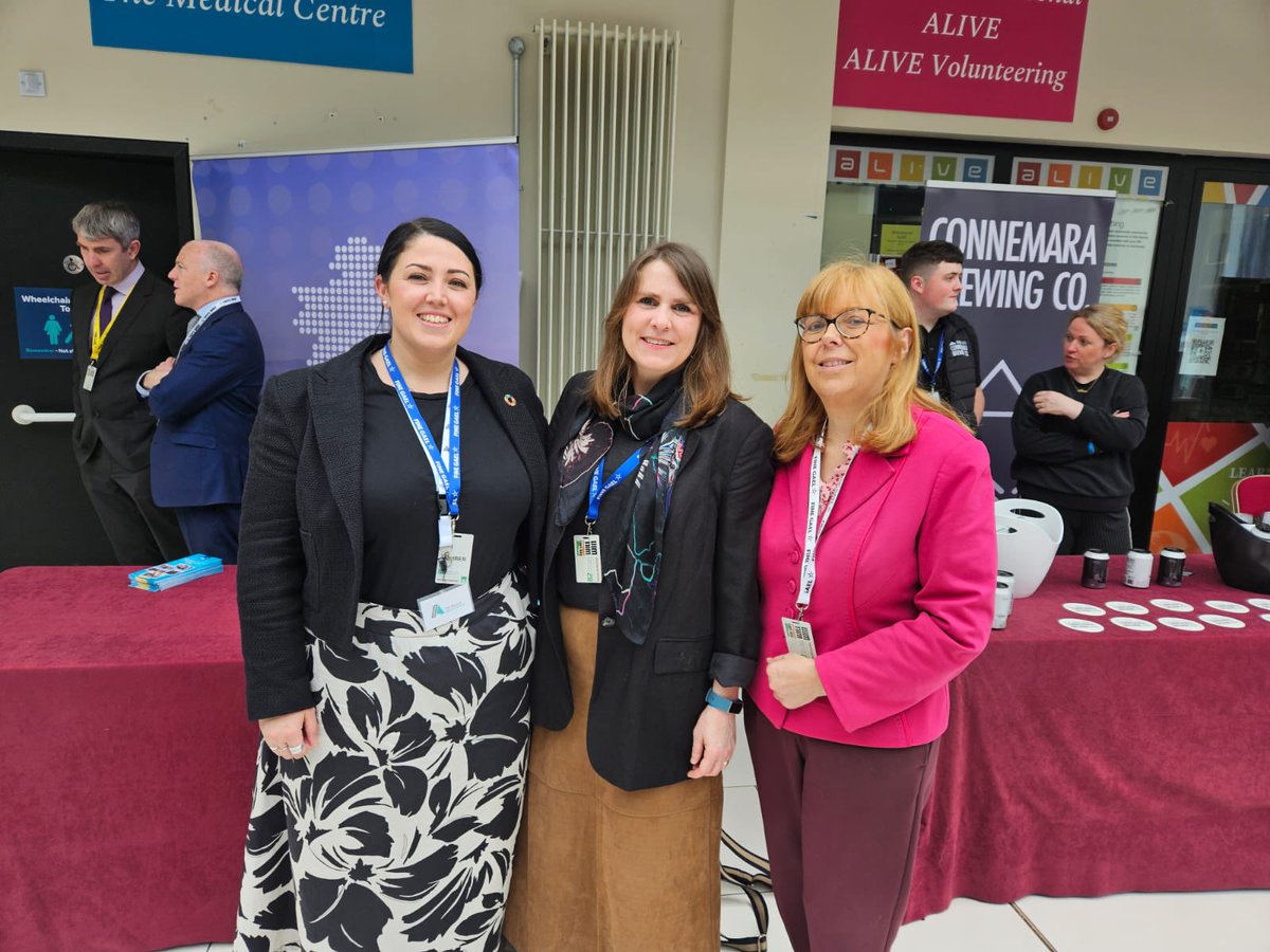 #LobbyingInAction ~ Rehab Group’s Emer Costello joins Emer Begley of @DisabilityFed and Dearbháil Lawless of @aontas, meeting TDs, Ministers, and Councillors at @FineGael Ard Fheis 2024 in Galway today. #FGAF24