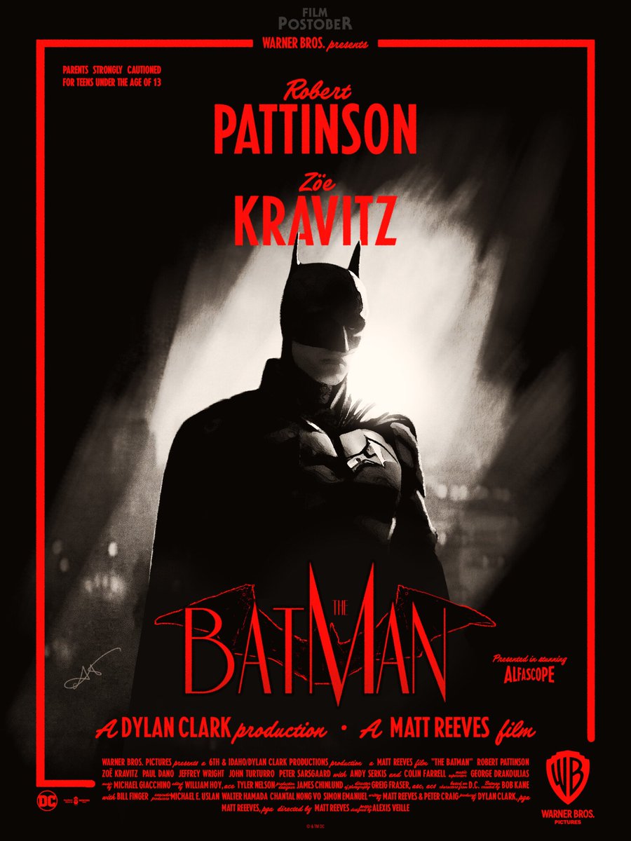 The Batman poster by @AlexisVeille2 
#TheBatman #movieposters #PosterSpy