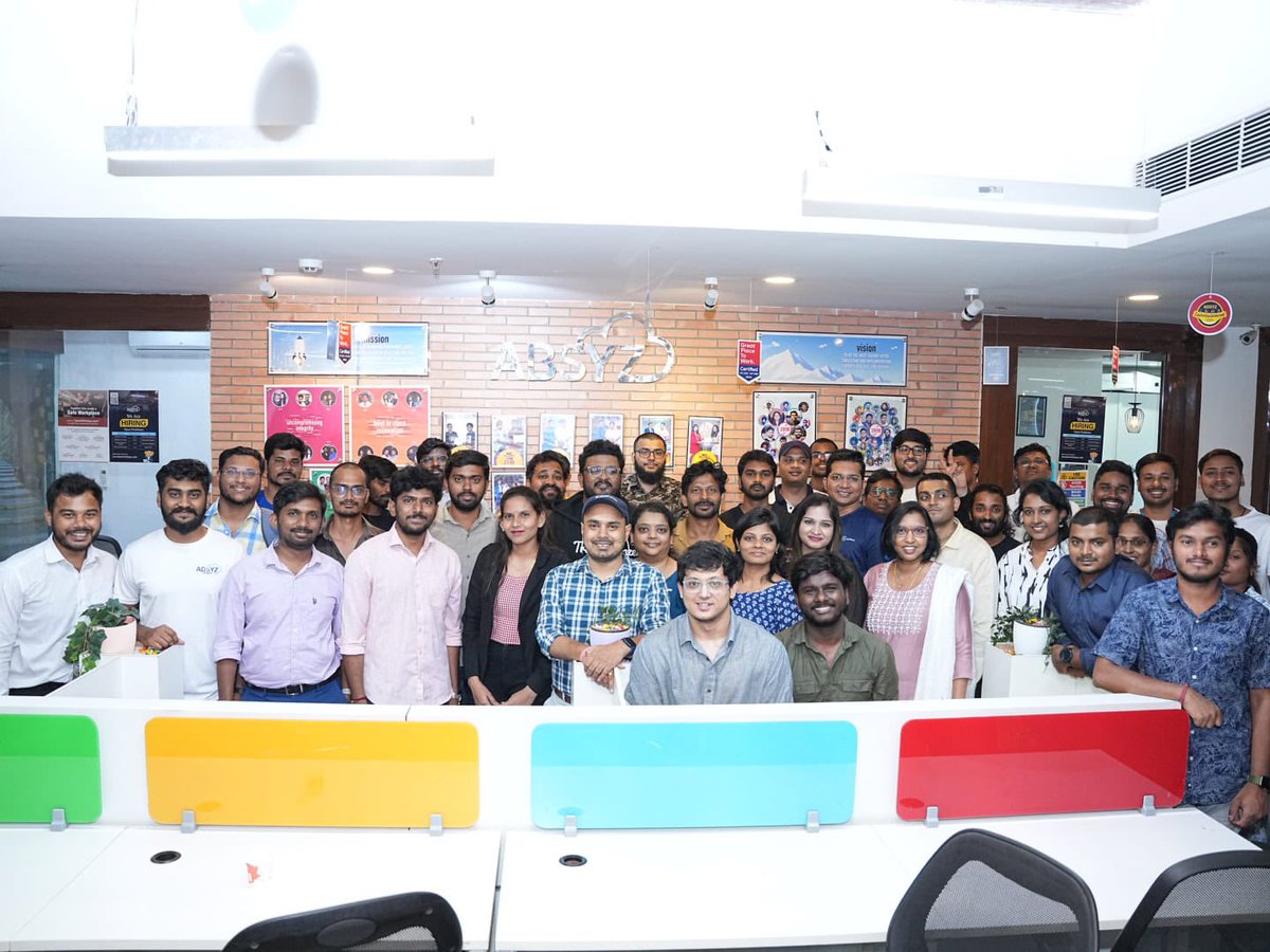 absyz's tweet image. Here are sneak peeks of today's workshop at ABSYZ on "How Easily You Can Play With Data in Salesforce Data Cloud" in collaboration with the @salesforce Hyderabad Nonprofit User Group.
#Sfdc #Nonprofit #DataManagement #HyderabadEvents #trailblazercommunity #lifeatabsyz…