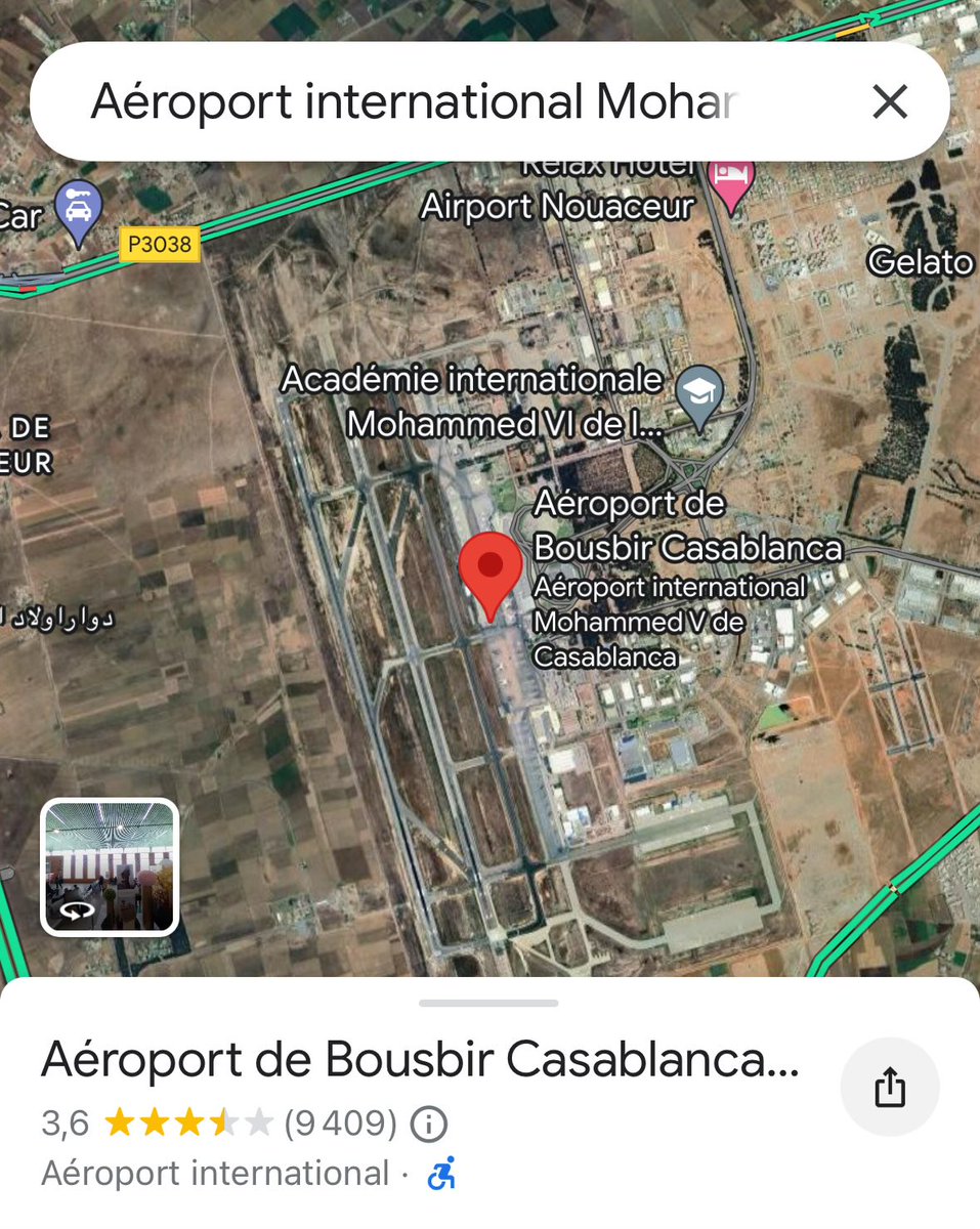 @AlAndalous2559 D’accord aéroport Bousbir Casablanca 🤡😜