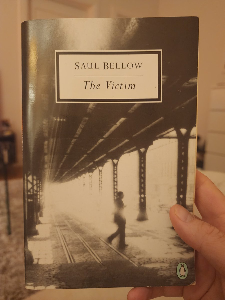 With HERZOG under my belt, I now have an itch to read more Bellow. Heading back in time to some of his earlier novels, which Coetzee described as more 'literary.' Knowing that it wasn't until Augie that he gained public appraisal, i'm interested to see how this reads.