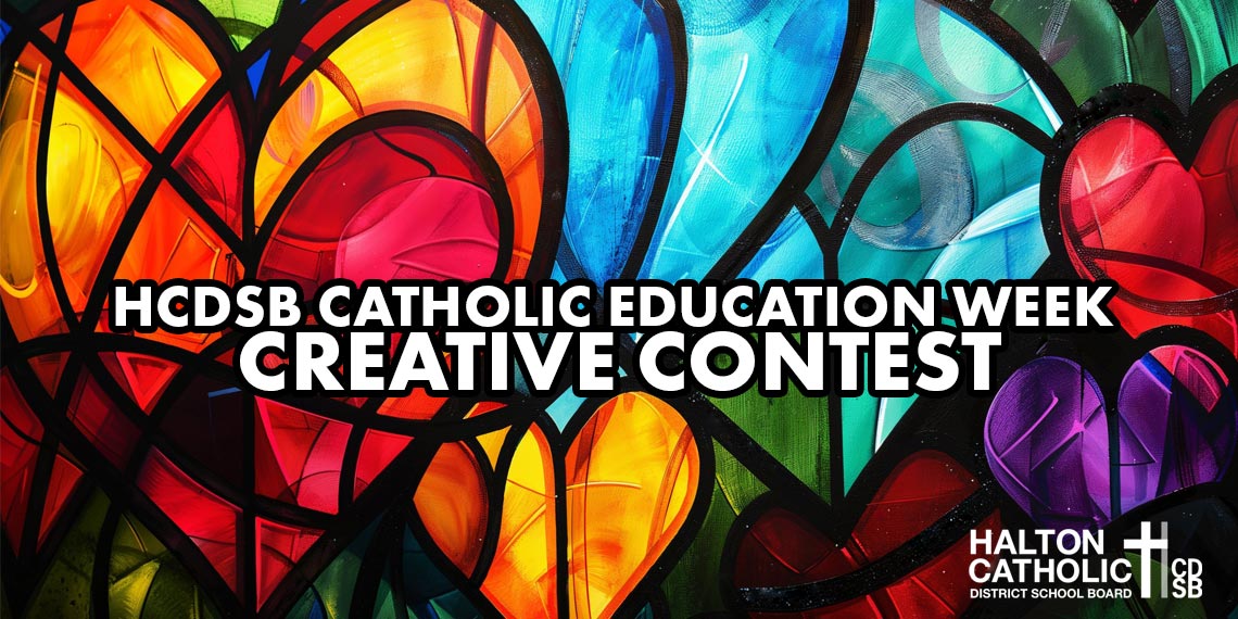 HCDSB students are invited to submit to the HCDSB Catholic Education Week Creative Contest! The contest is open for entries until Thursday, April 25th. Learn more here: hcdsb.info/CEW-Contest