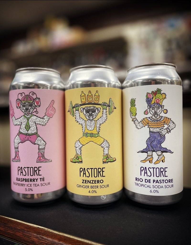 🥳 More new arrivals, this time from @pastorebrewing 🍻 Find us on #Untapped #CraftBeer #Beer #Horwich #pastorebrewing