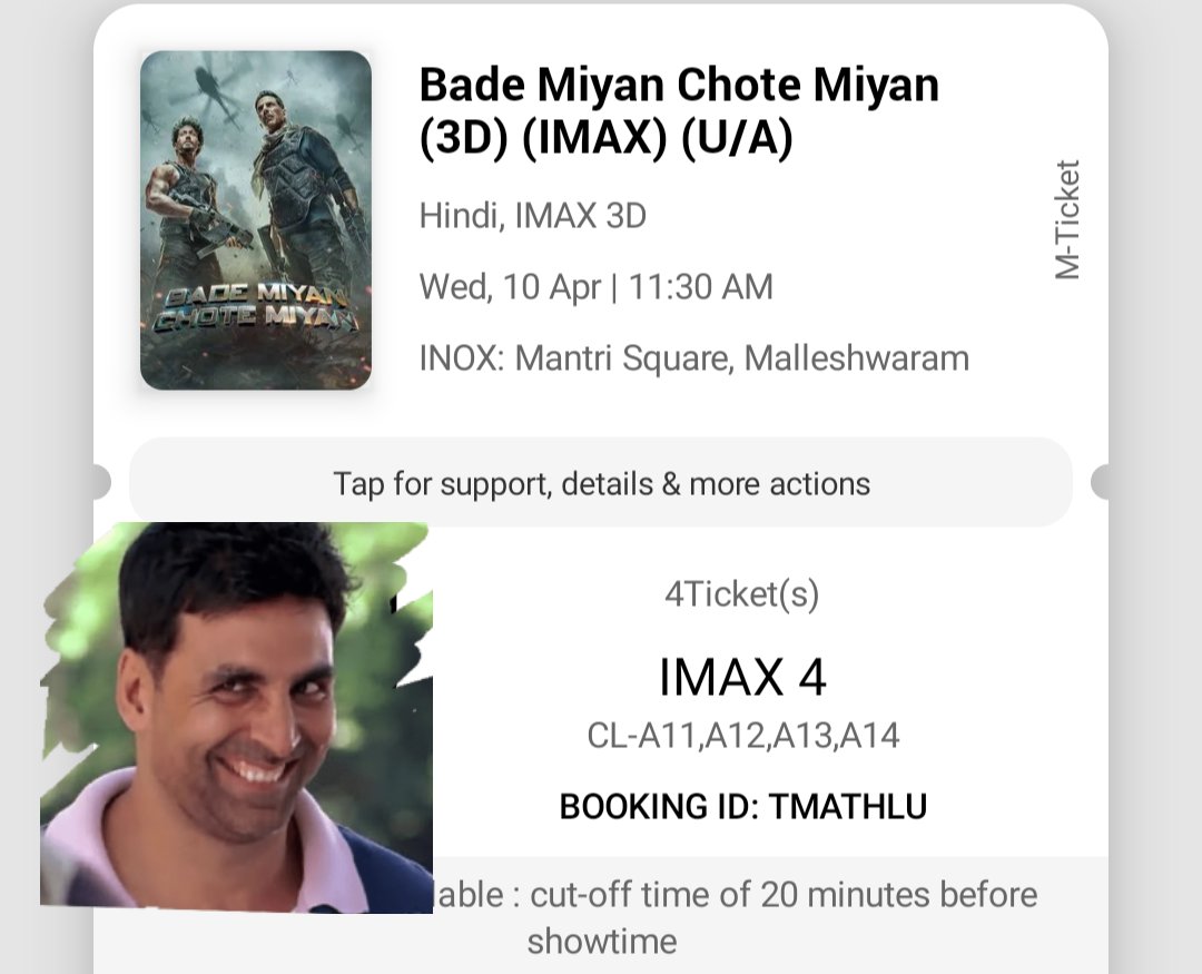 Abhi maza aayega na bidu 😀😀

#BadeMiyaanChoteMiyaan 
#BadeMiyanChoteMiyanOnApril10 
#AkshayKumar𓃵 #Tige