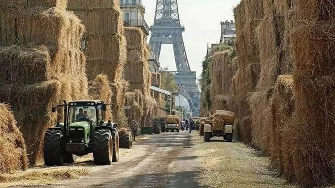 A cause de promesses non tenues du gouvernement, Des #AgriculteursEnColère menacent de se mobiliser et de bloquer les JO de #Paris2024. 
Soutenez-vous encore #AgriculteursEnColère?