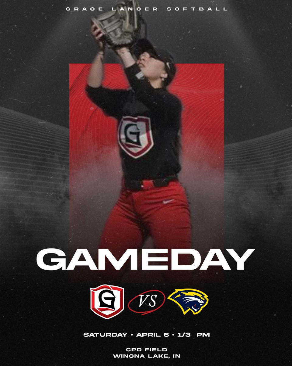 🚨GAMEDAY🚨 🆚 Spring Arbor 📍 Winona Lake, IN 🏟 CPD Field ⏰ 1 PM #LancerUp⚔️