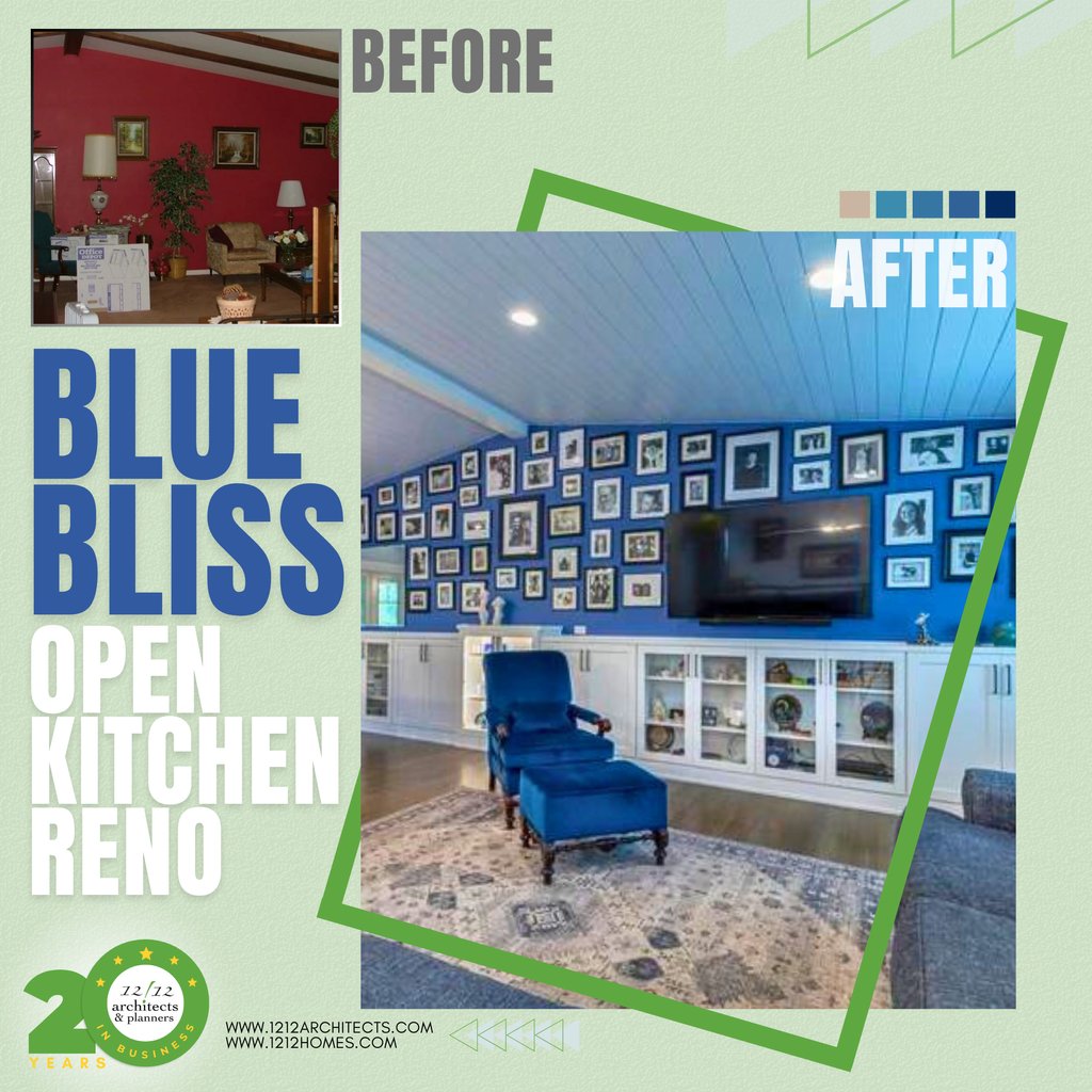 From Bluetiful Blues to Open-Concept Bliss! 💙

🔗 linkin.bio/1212architects

#openfloorplan #homeimprovement
#EveryDesignTellsAStory #LetUsTellYourStory #1212Architects