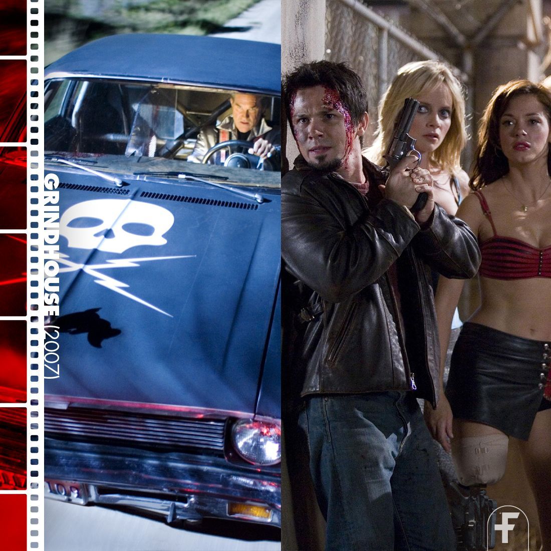 A double feature that'll tear you in two!

On this day in 2007: Robert Rodriguez and Quentin Tarantino joined forces and released GRINDHOUSE.