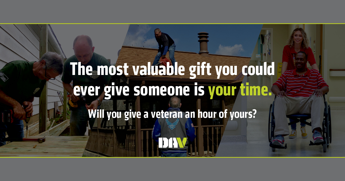 DAV is thrilled to be celebrating the first ever #DAVCommunityImpactDay with veterans and supporters throughout the nation today! However you choose to make an impact on the veterans in your community, remember – the effort doesn’t need to be grand, but it should be heartfelt.