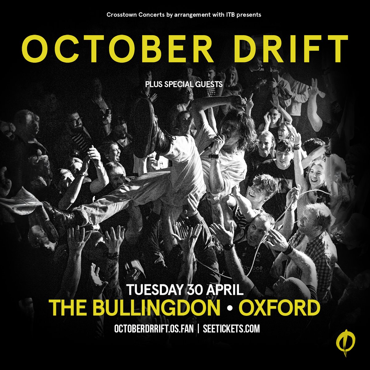 SUPPORT ANNOUNCEMENT 👀⚡️⁠ ⁠ @wehavesnakeeyes will be touching down in Oxford to support @octoberdrift as they deliver a dose of pop-inflected rock at the end of the month⁠ Tuesday 30th April | Doors at 7PM 14+ Tickets - tinyurl.com/BULLYTICKETSTW 🎫