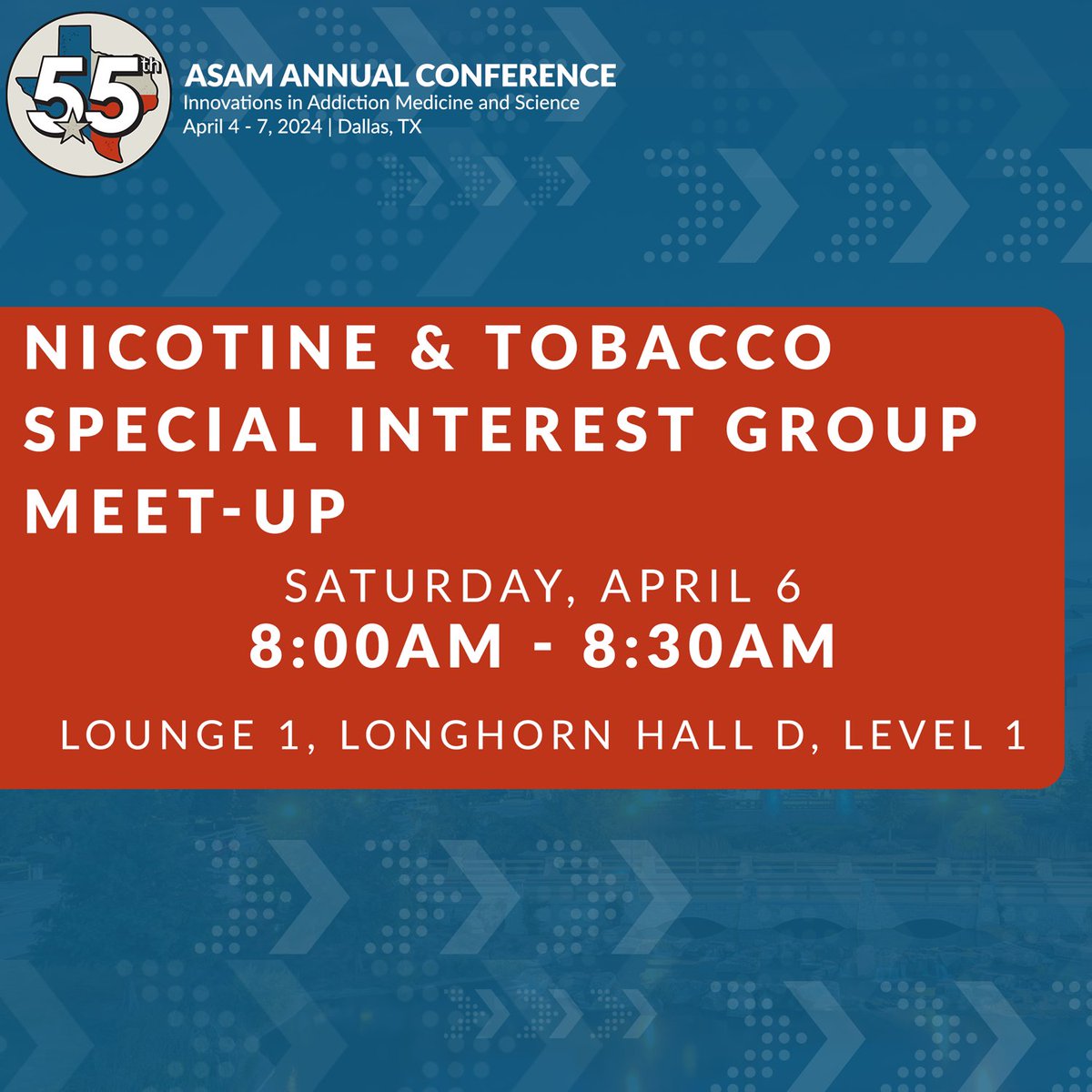 ASAMorg's tweet photo. Meet-up starting now!
#AC2024 #ASAM #ASAMConference #AddictionMedicine https://t.co/tlS7PQ5vMP