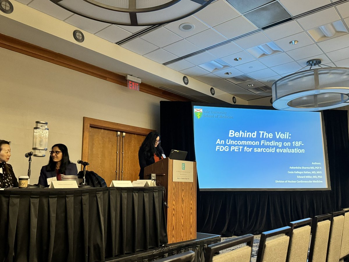 Kick started ACC by presenting at ASNC meeting. #earlybirds #ASNC #yalecardiology #ACC24