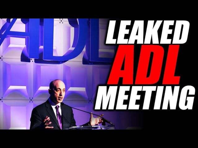 Leaked ADL Audio Shows Coming Govt Censorship Campaign Against Pro-Palestinian Groups, “Extremists” Read more here: thegatewaypundit.com/2024/04/leaked…