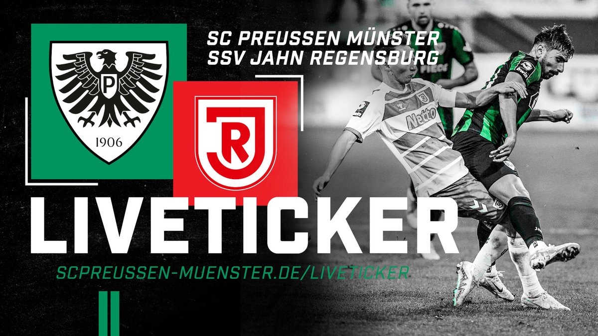 Heimbereich komplett ausverkauft. Neuer Zuschauer-Bestwert 23/24. Doch für alle ohne Ticket gibt es Alternativen: Magenta Sport, WDR, BR & Fanradio Mottekstrehle übertragen live und unser Liveticker ist sowieso für euch am Start! ⚫⚪💚 #scp06 #SCPSSV ___ scpreussen-muenster.de/liveticker