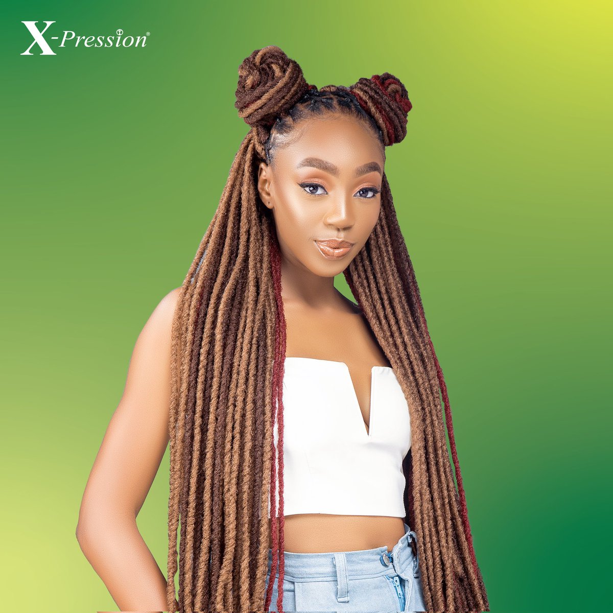 Unlocking Gorgeous Hair Goals, One Weekend at a Time! 

If you're feeling adventurous, why not experiment with vibrant BAHAMA LOCS this weekend? 

#xp4you #xpression #xpressionhair #BahamaLocs #bahama #weekend #style #braids #hairstyles #fashion #beauty #braidedhairstyles