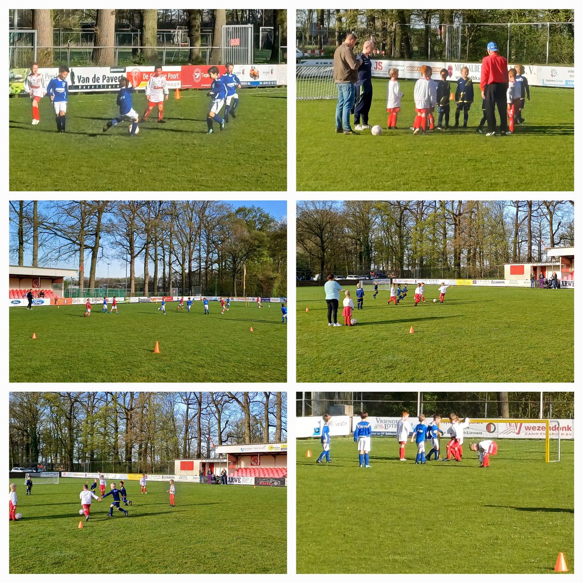 SVBABBERICH's tweet photo. Na zeven jaar eindelijk weer een jeugdwedstrijd in competitieverband op sportpark #DeBuitenboom. De #JO7 beleefde een mooie ochtend in de stralende zon. #genieten https://t.co/L3eHTighwG