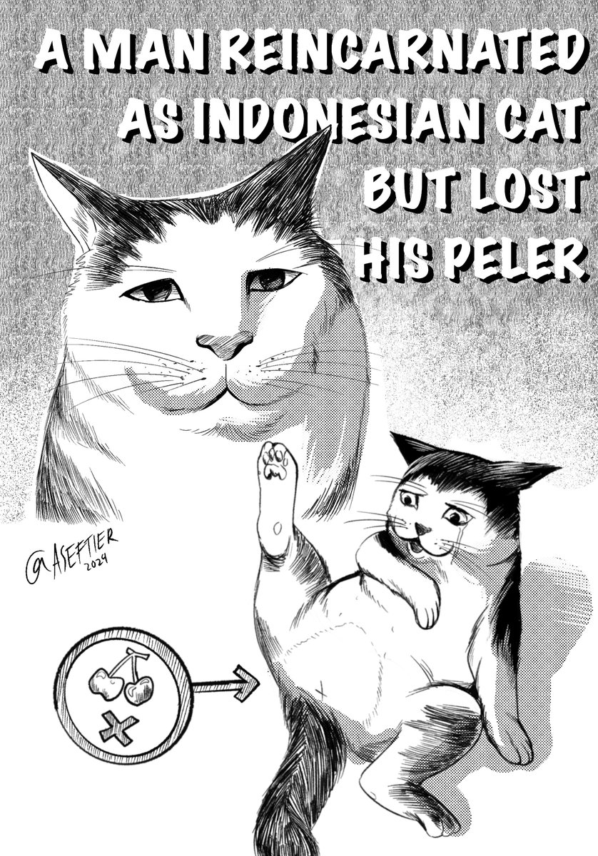 A man reincarnated as a cat but lost his peler. After being hit by a train, Takemichi got a second life as option but not as human, he lived as a cat in Indonesia, everything was fun at first, until finally he was taken to the vet. Genre: Seinen, Psycological, Horror, Thriller