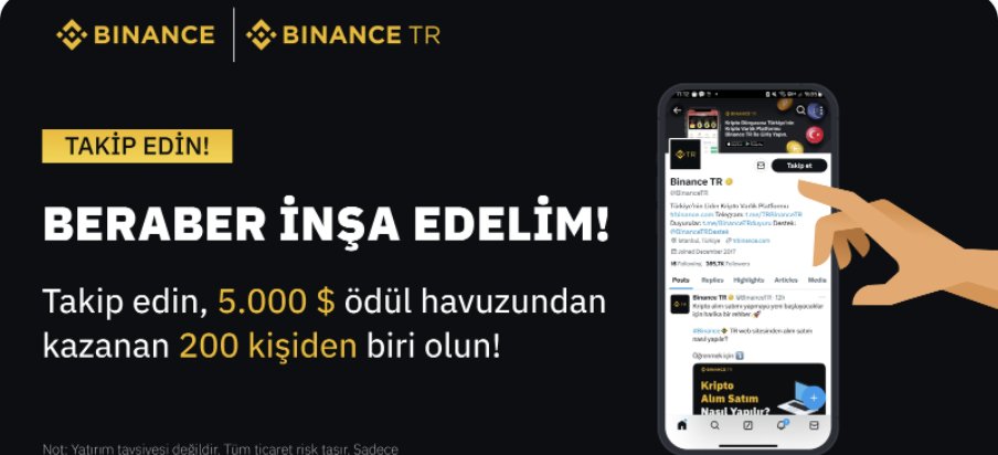 Yeni hafta sonuna Binance borsasının keyifli bir etkinliği ile başlamak istiyoruz. 🔶 @Binance ve @BinanceTR Türkiye'ye Özel Katılım Şartları çok kolay bir etkinlik yapıyor. ▪️Toplam 5000 $FDUSD dağıtılacak etkinlikte; 200 kişi, kişi başı 25 #FDUSD kazanacak. Yapmanız…