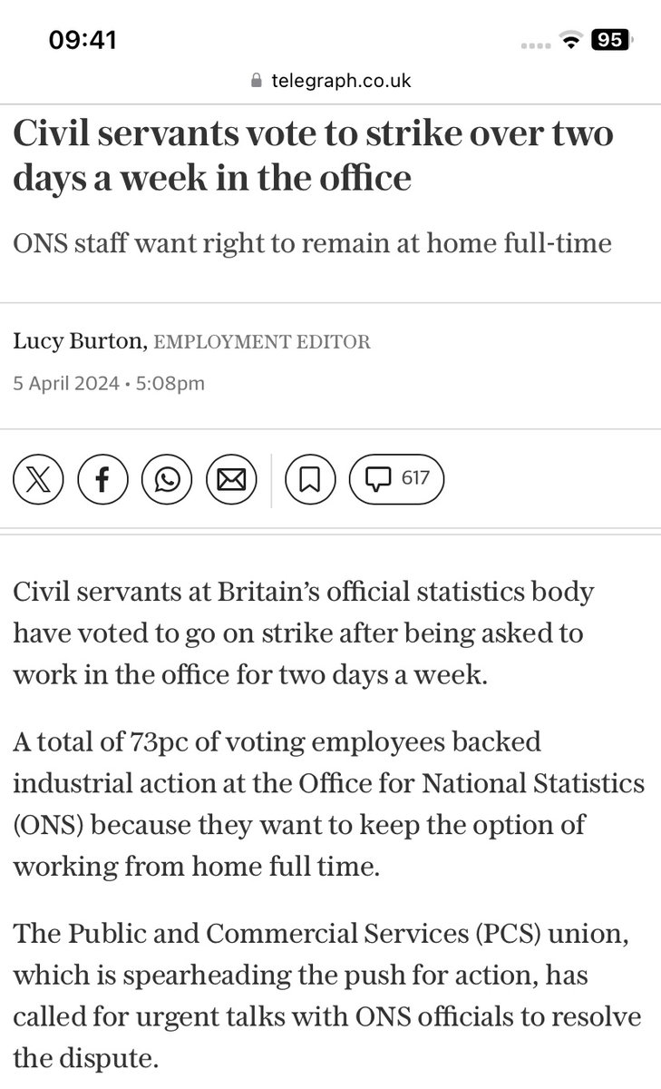 While everybody else is trying their best to make a living, these lazy people want to keep vegetating at home. <a href="/ONS/">Office for National Statistics (ONS)</a>  #Sponge