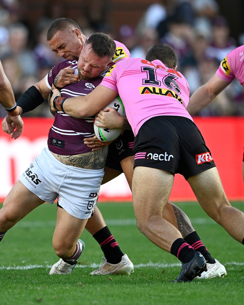 MATCH REPORT. The Sea Eagles defeat the Panthers in DCE’s milestone match at Brookvale. 📝 bit.ly/Rnd5NRLReport #pantherpride 🐾