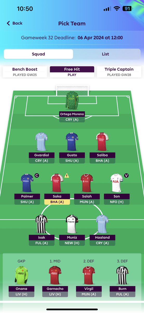 NorwegianFpl's tweet photo. Who would you bench? https://t.co/YY7jJGdWAm