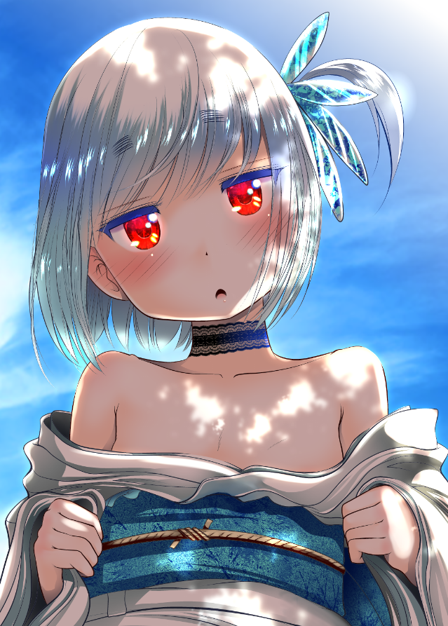 ウチの和服キャラまともなの着てる奴いないので、
着物警察に絡まれてもちょっとしょうがない感ある。 