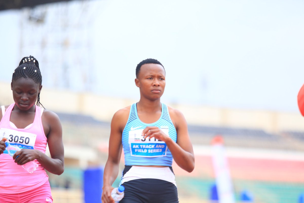 Loise Morara wins the women’s 200m timing 24:71sec #teamkenya #worldrelaystrials