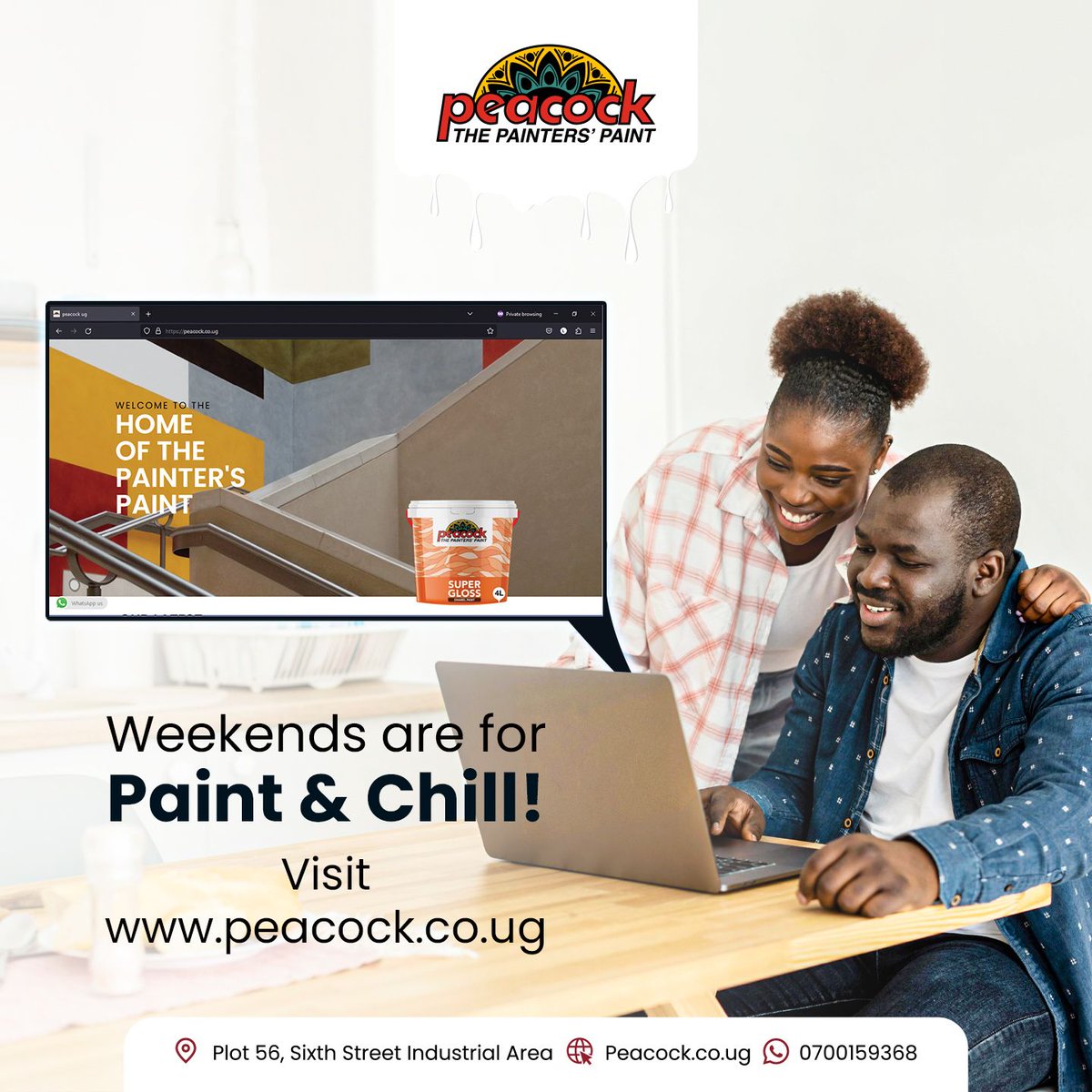 Relax and bring your painting ideas to life. 🙂🖌️

#PaintAndChill
#PeacockPaints #ThePaintersPaint