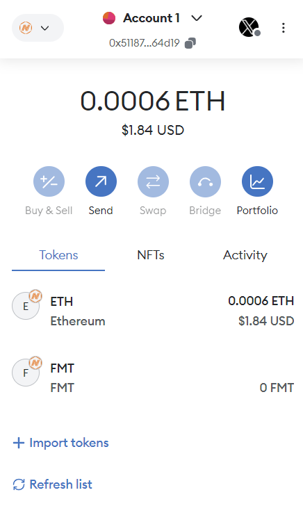 peterpanfund's tweet photo. @arbitrum @ArbitrumDevs @arbitrumcore can you help? i bridged 10m $fmt to arb one and arb nova and imported the tokens but it is not showing up in @MetaMask 

https://t.co/pT9cQmF3g3

https://t.co/YJnzT4Yaav https://t.co/ElwZYQXfDb