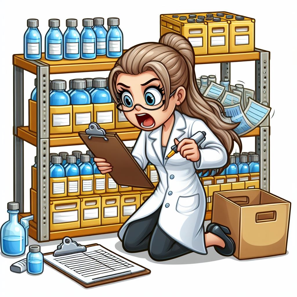 #GreenLab Pro-Tip:
Keep your Chemical inventory updated and organized. It will save you time and money by avoiding unnecessary purchases and duplicates. Don't forget to include expiry dates 📝 #GreenChemistry #EarthDay2024