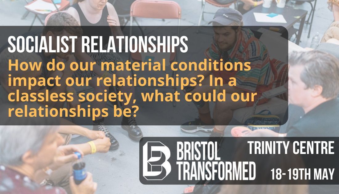 💡 How do material conditions impact our relationships? 💰💏 This workshop will begin with a brief history of how the economy shapes our romantic choices, followed by discussion of what our relationships are now - and what they could be. 🎟️ Tickets at: hdfst.uk/e104709