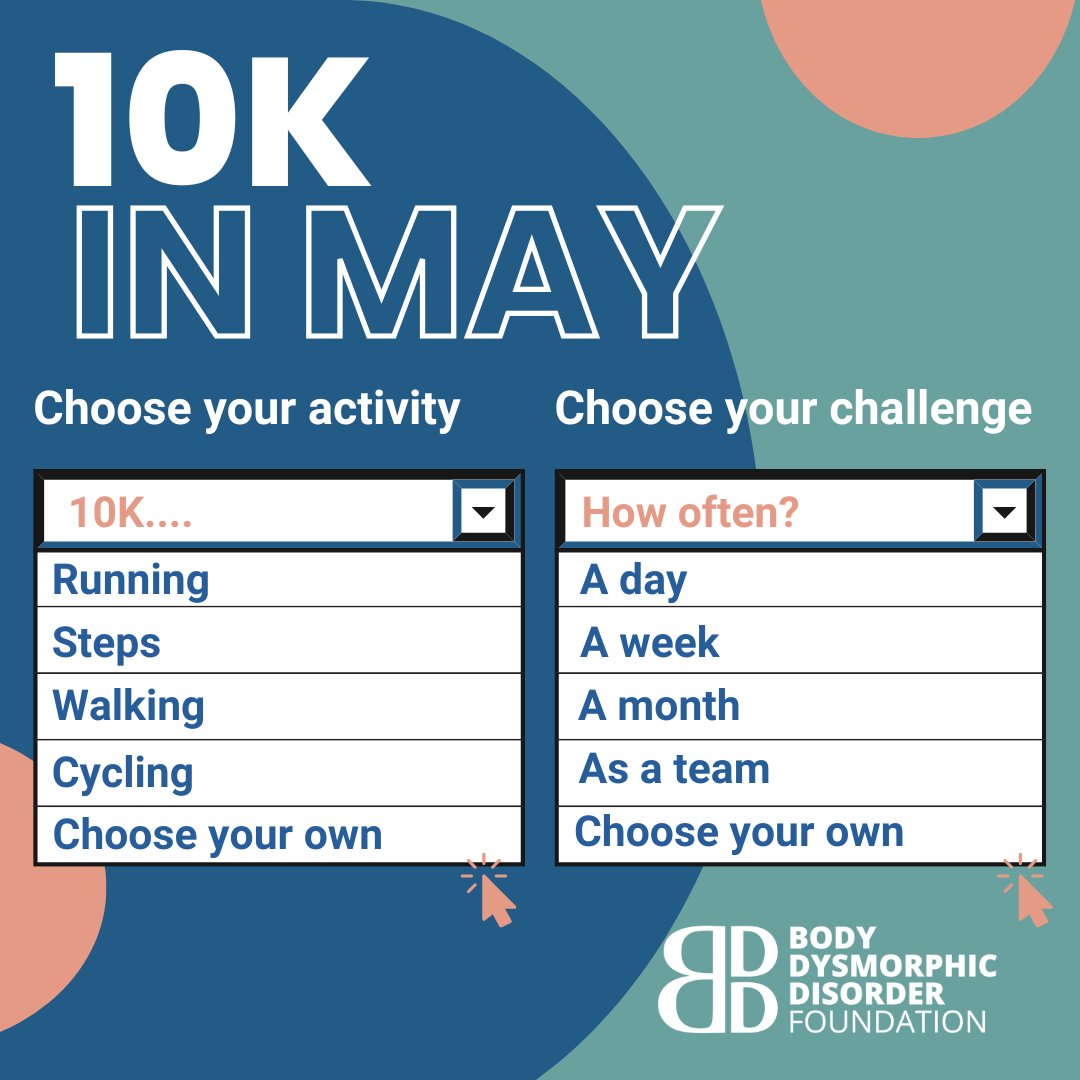 Who’s joining us for 10K in May? 👀 Totally flexible to your preferences and such a great way to support the Foundation. Get in touch today to access a digital fundraising pack and learn more about how to get involved – fundraising@bddfoundation.org 💌 bddfoundation.org/10k-in-may-fun…