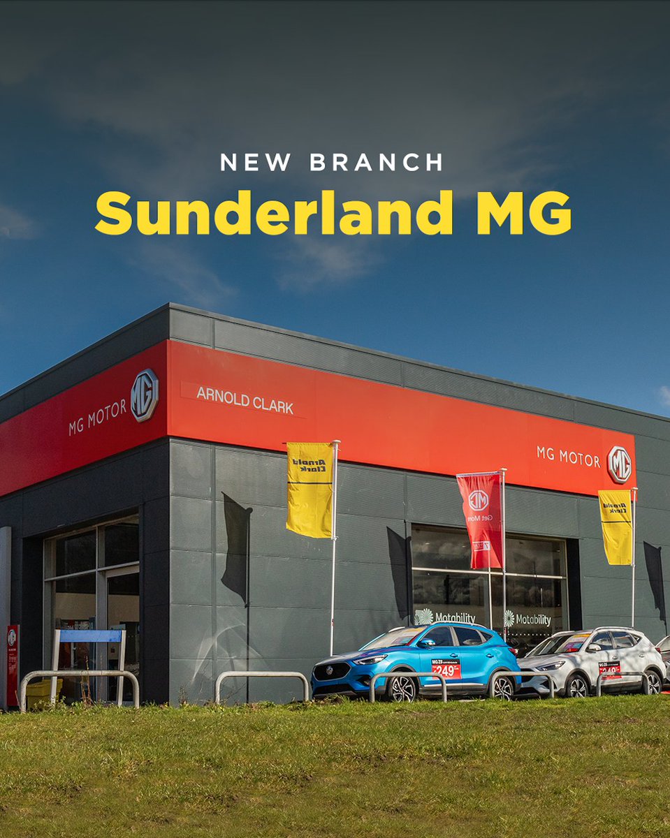 Arnold Clark is delighted to announce the opening of a new MG site in Sunderland. Arnold Clark MG, located on Trafford Road, Southwick, Sunderland, SR5 2DA, is now open and ready to welcome customers.