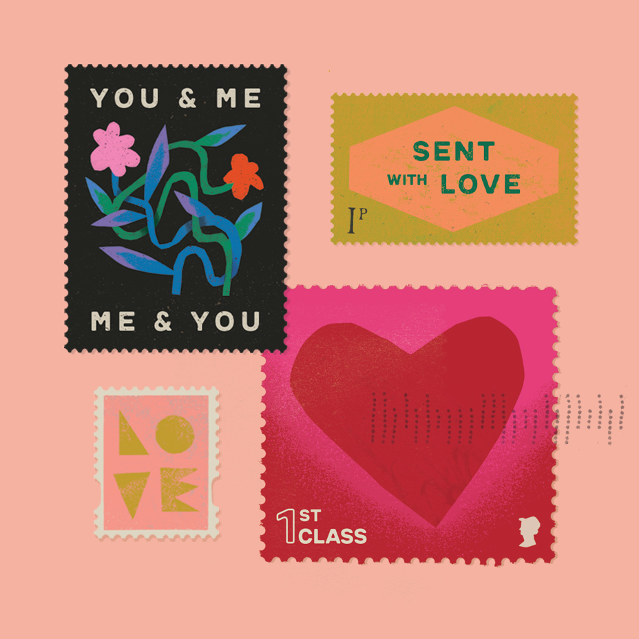 💘 Why are stamps so fun? Something about the miniature format, I think.

#stamps #stampillustration #valentines