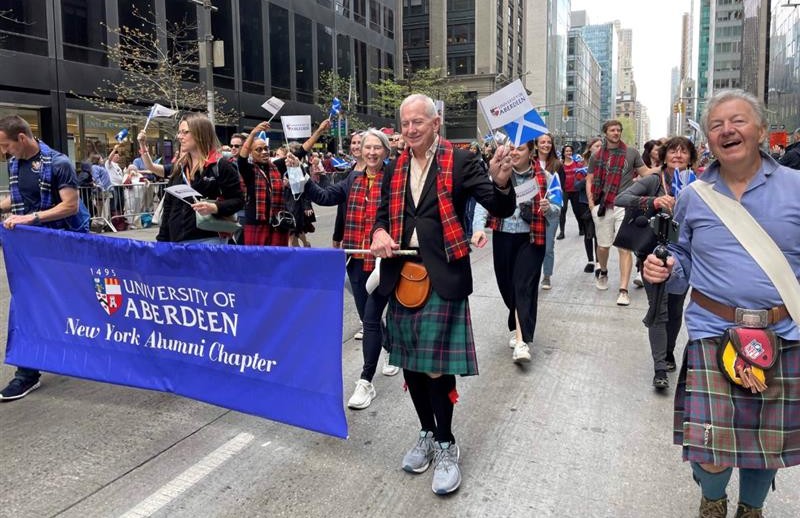 aberdeenuni's tweet image. Our #ABDNfamily will be joining the 26th New York #TartanDay24 parade today in celebration of the contribution of Scottish Americans to the United States and Scottish heritage &amp;amp; culture. We’d love to hear from you on your connection to #ABDN and where you are now.  #ScotlandIsNow