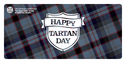 Happy Tartan Day from everyone at the Dick Vet! Whether you are Scottish, have Scottish heritage or simply appreciate a good tartan, we hope you have a wonderful day. #tartanday