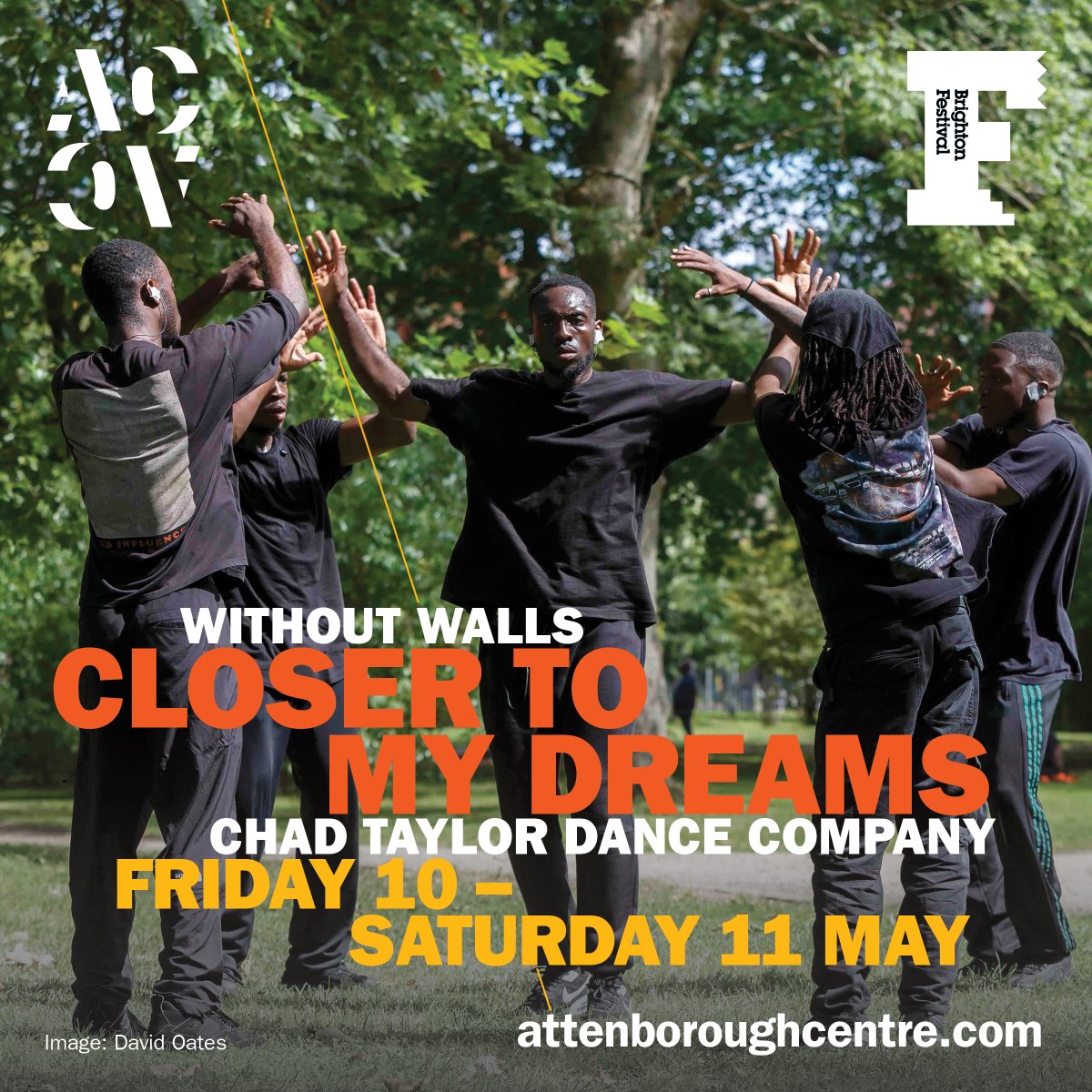 Weaving together poetry, rap & hip hop choreography, Closer To My Dreams by @chaddytaylor is a playful, heartfelt take on family & friendship. Part of @BrightonFestival. 📅10 & 11 May 📌 Free | on the lawns outside @attenboroughctr ow.ly/mgnv50R9eNx #brightonfestival