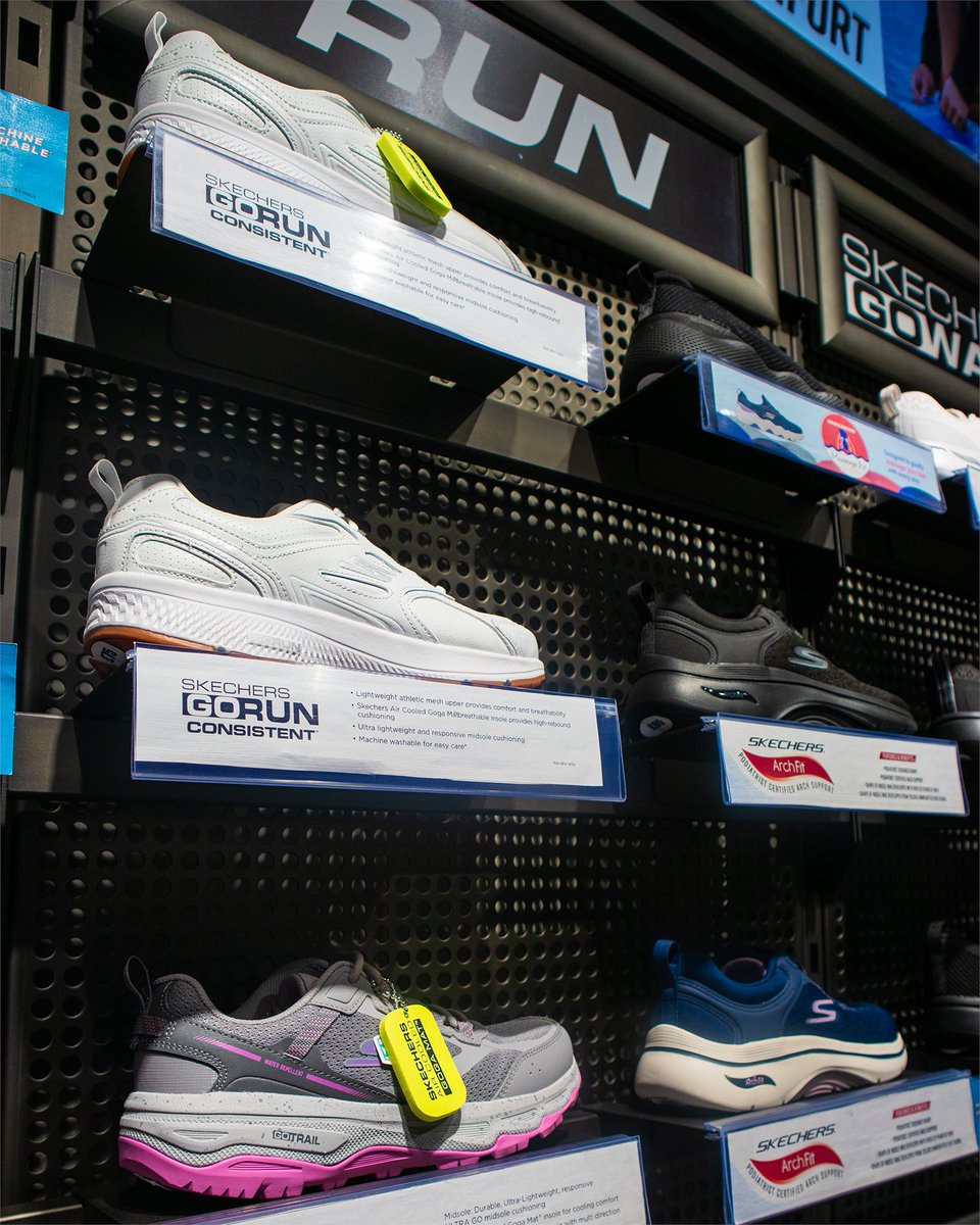DarwinShopping's tweet image. Getting active for April? 🏃‍♀️

From walking shoes to trainers perfect for running, you&apos;ll find everything you need at Skechers at The Darwin 👟

#exercisedaily #exerciseroutine #thedarwin #shrewsbury #shropshire