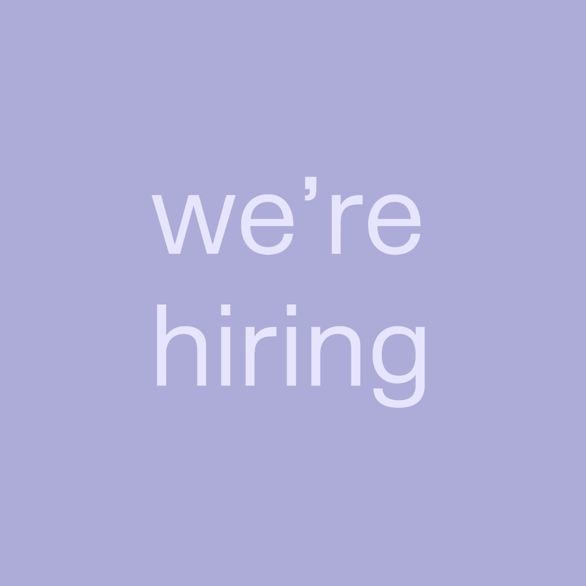 We're hiring! Could you be our Learning Coordinator? Find out more and apply ✨ camdenartcentre.org/about-us/caree…