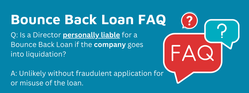 Q: Is a Director personally liable for a Bounce Back Loan if the company goes into liquidation?

A: Unlikely without fraudulent application for or misuse of the loan.

#bouncebackloan #ukbusiness #ukbusinessadvice